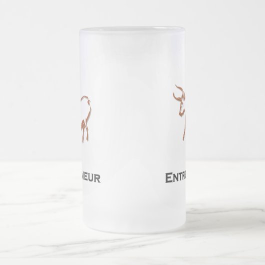 Bull Entrepreneur Brown Matglas Bierpul (Center)