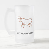 Bull Entrepreneur Brown Matglas Bierpul (Links)