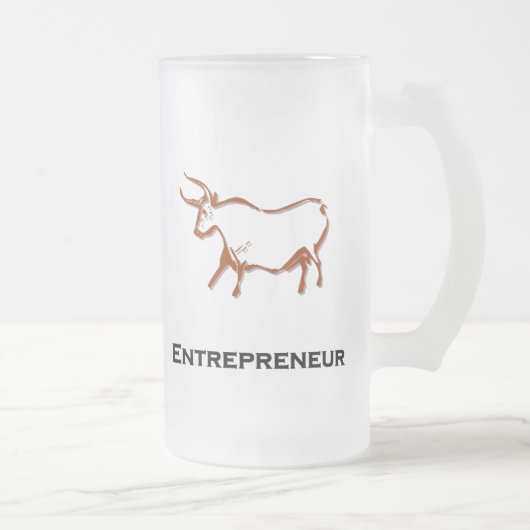Bull Entrepreneur Brown Matglas Bierpul (Rechts)
