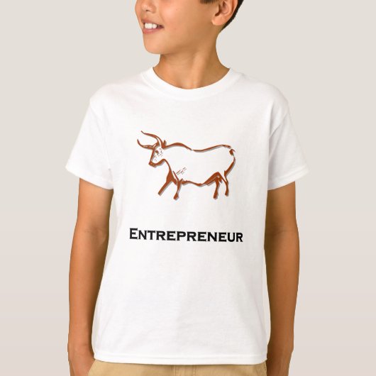 Bull Entrepreneur Brown T-shirt (Voorkant)