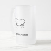 Bull Entrepreneur shirt Zwart Matglas Bierpul (Voorkant links)