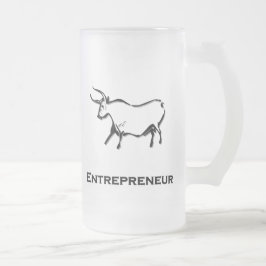 Bull Entrepreneur shirt Zwart Matglas Bierpul