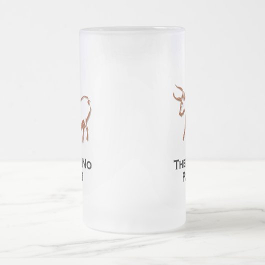 Bull Er is geen plan B Brown Matglas Bierpul (Center)