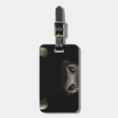 Bull Face (volledig) Bagagelabel (Voorkant verticaal)