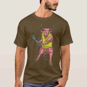 Bull Field hockeystick T-shirt