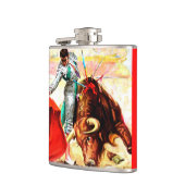  Bull Fight Bullgevecht Mexico Poster Art Heupfles (Links)