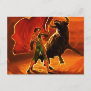 Bull Fighter en El Toro Briefkaart