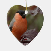 Bull Finch Keramisch Ornament (Rechts)