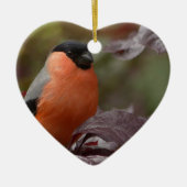 Bull Finch Keramisch Ornament (Voorkant)