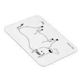 Bull Folk Art Flexible Magnet Magneet (Rechterzijde)
