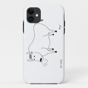 Bull Folk Art iPhone 5 Hoesje
