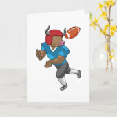 Bull Football Sports Kaart (Gele Bloem)