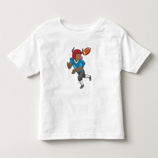 Bull Football Sports Kinder Shirts (Voorkant)