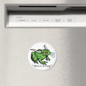 Bull Frog Bullfrog van Mudge Studios Magneet (Insitu (Vaatwasser))