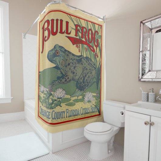 Bull Frog Douchegordijn (In situ)