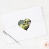 Bull Frog Hart Sticker (Envelop)