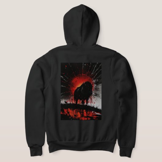 Bull Full Zip Hoodie (Laag Achter)