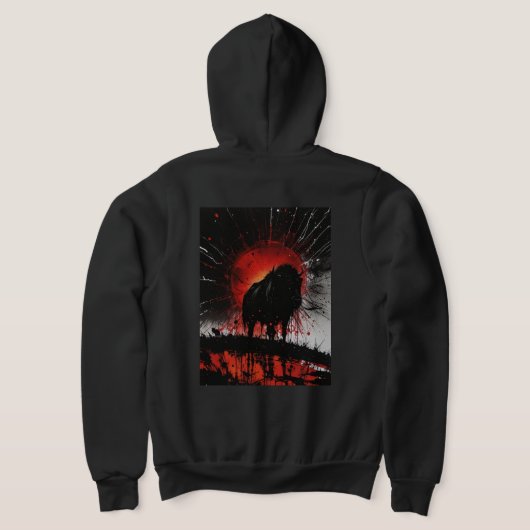 Bull Full Zip Hoodie (Laag Achter)