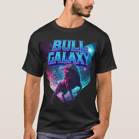 Bull Galaxy T-shirt (Voorkant)
