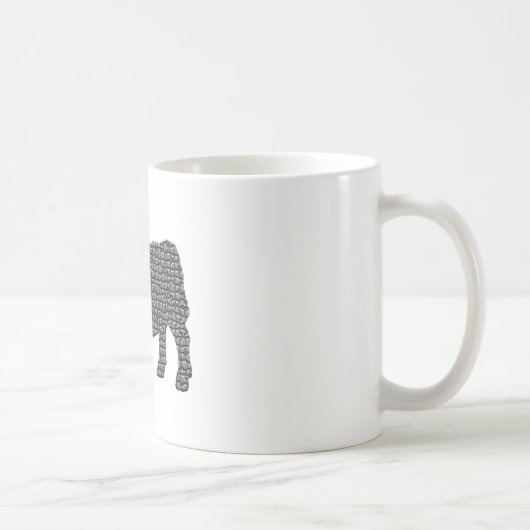 Bull geblokkeerd koffiemok (Rechts)
