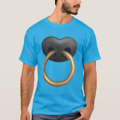 Bull Gold Nose Ring T-shirt (Voorkant)