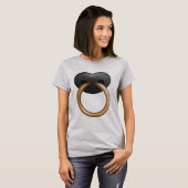 Bull Gold Nose Ring T-shirt (Voorkant volledig)