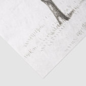 Bull Grazing Ephemera Decoupage Boerderij Koe Tissuepapier (Detail)