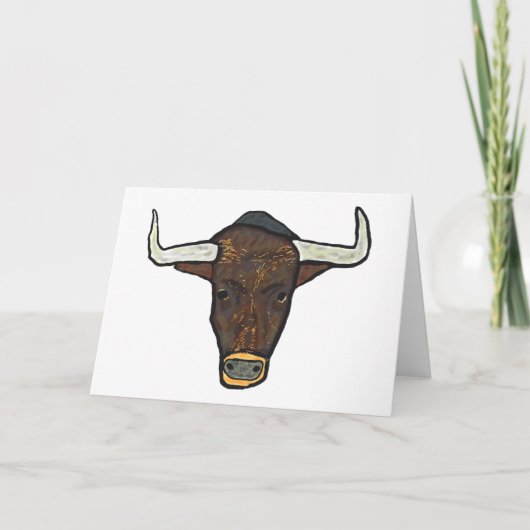 Bull Head Kaart (Voorkant)