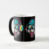 Bull hondenliefhebbers magische mok (Voorkant links)