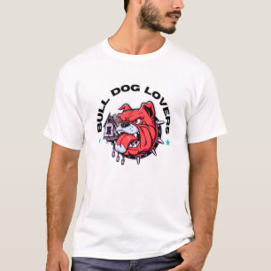 Bull hondenliefhebbers t-shirt