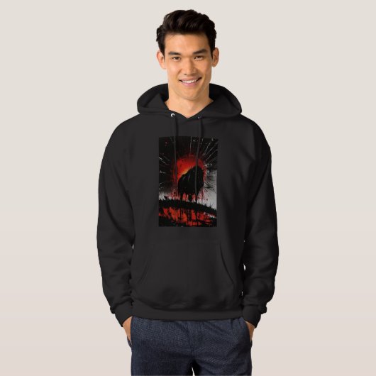 Bull Hoodie (Voorkant volledig)