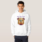 Bull-ieve in Art Heren Basic Hoodie (Voorkant volledig)