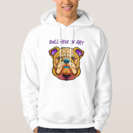 Bull-ieve in Art Heren Basic Hoodie