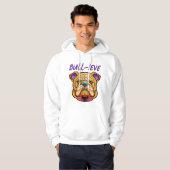 Bull-ieve in Art Men's Basic Hooded Sweatshirt (Voorkant volledig)