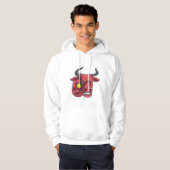 Bull in Darts met Dart Hoodie (Voorkant volledig)