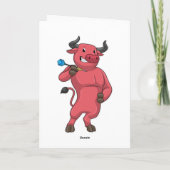 Bull in Darts met Dart Kaart (Achterkant)