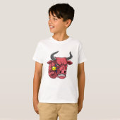 Bull in Darts met Dart T-shirt (Voorkant volledig)