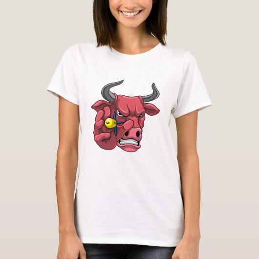 Bull in Darts met Dart T-shirt (Voorkant)
