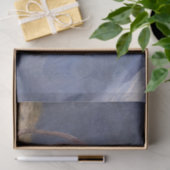 Bull in de Alpen (door Eugène Burnand) Tissuepapier (Geschenk)