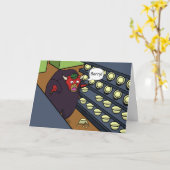 Bull in een China Shop Kaart (Gele Bloem)