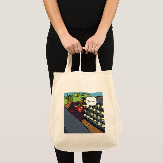 Bull in een Chinese winkel Tote Bag (Voorkant (product))