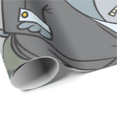 Bull in een opbergpapier cadeaupapier (Rol Hoek)