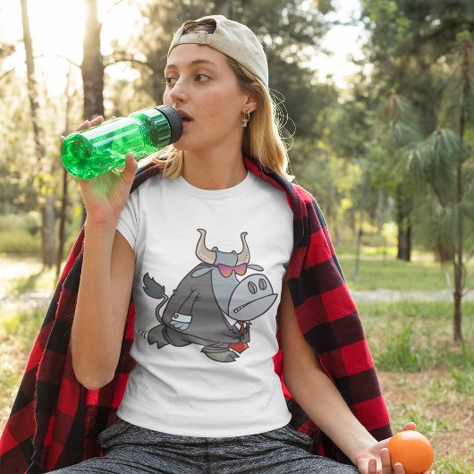 Bull in een T-shirt