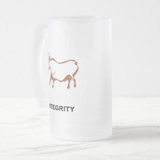 Bull Integrity Brown Matglas Bierpul (Voorkant links)