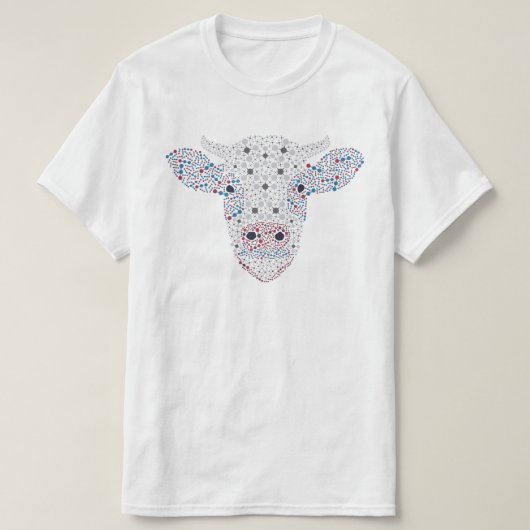Bull inzake landbouwemissies t-shirt (Design voorkant)