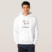 Bull Leadership Brown Hoodie (Voorkant volledig)