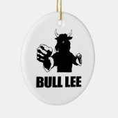 Bull Lee Keramisch Ornament (Rechts)
