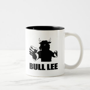 Bull Lee Tweekleurige Koffiemok