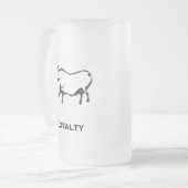 Bull Loyalty Black Matglas Bierpul (Voorkant links)