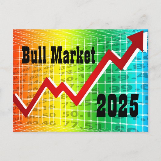 Bull Market 2025 Briefkaart (Voorkant)